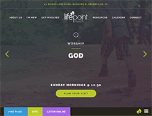 Tablet Screenshot of lifepointsc.org